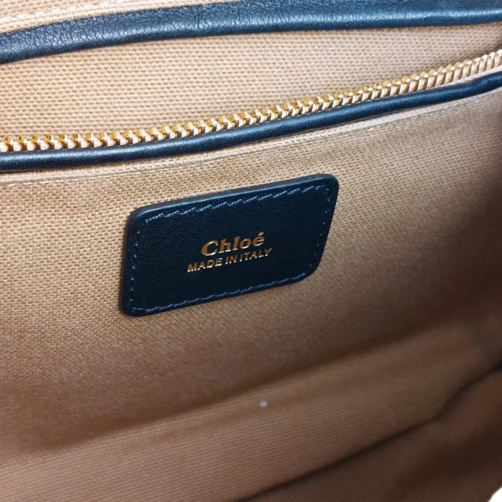 Chloe Goldie Medium Black Leather Shoulder Bag - Picture 15 of 16